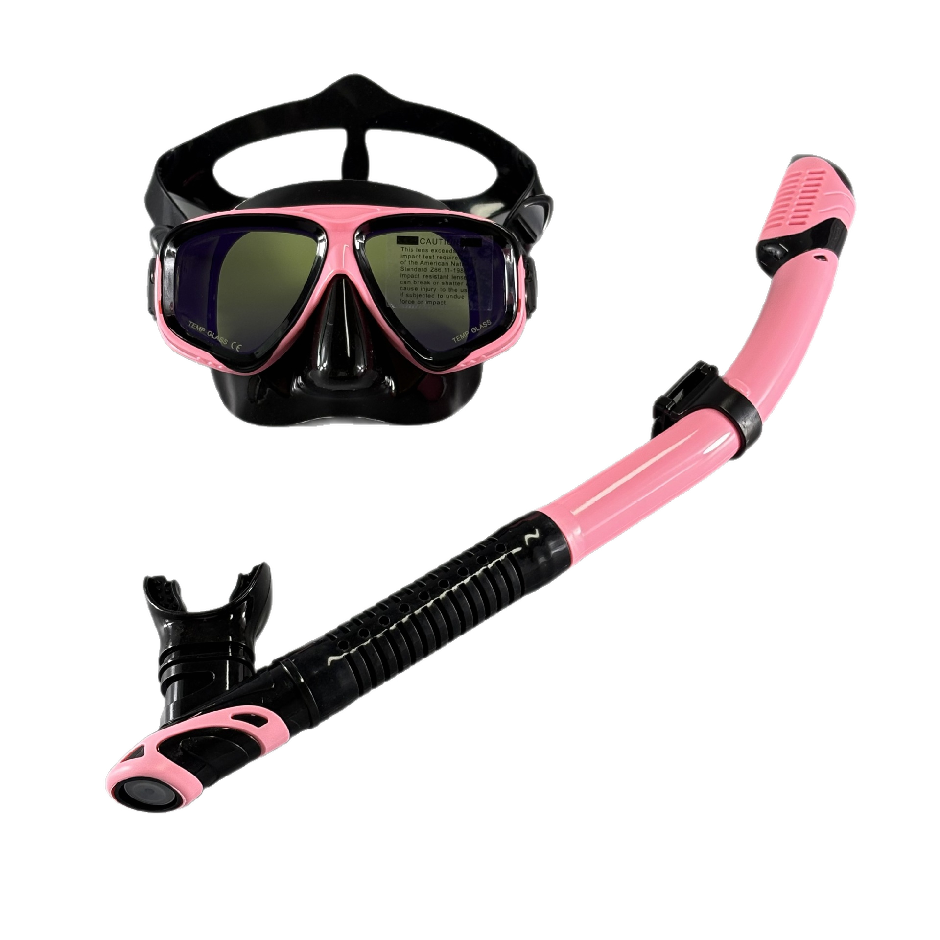 Freediving Mask Set - Floating Diving Breathing Hose Diving Set