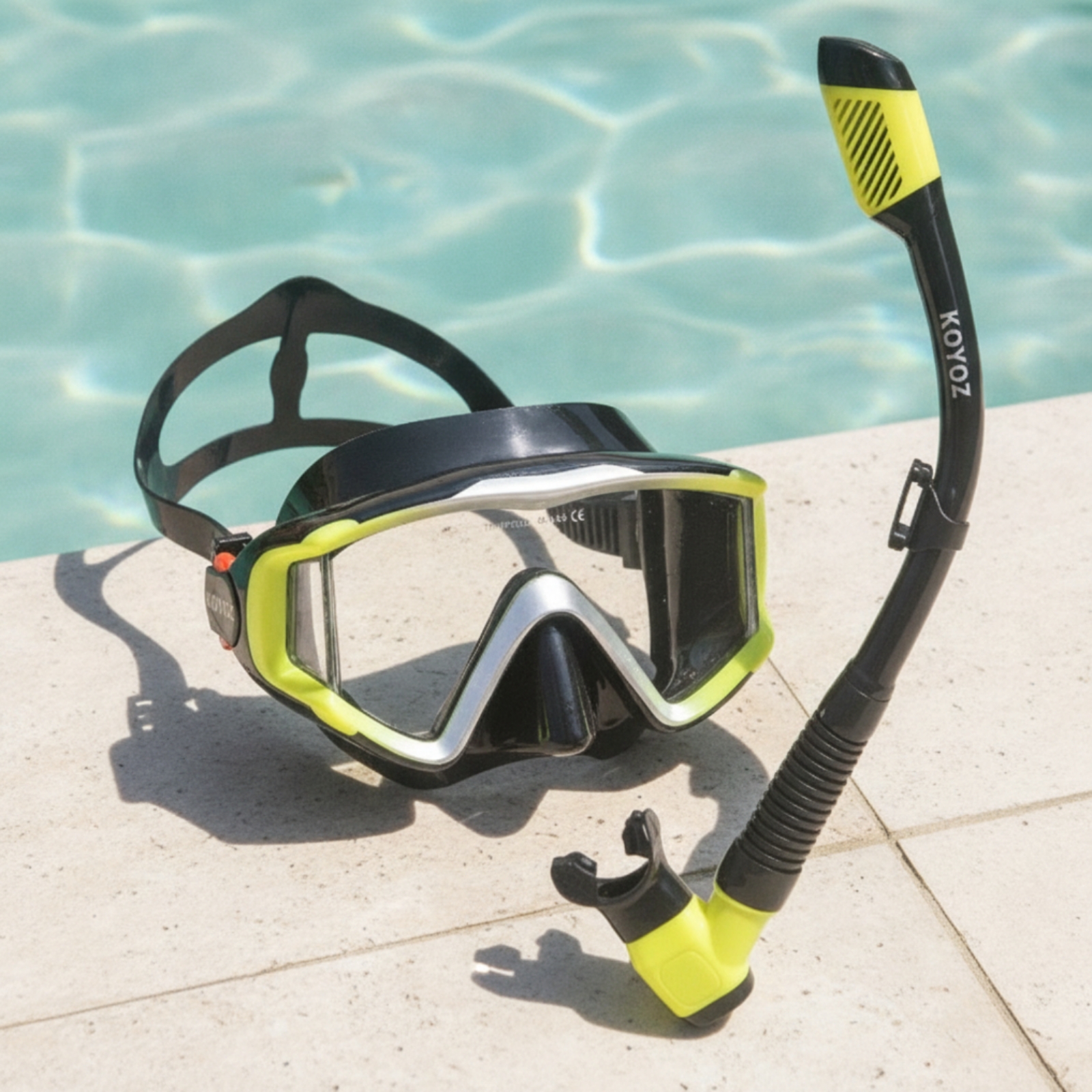 Snorkeling Set Wide-View Divin - Freediving Mask Set 评论和价格