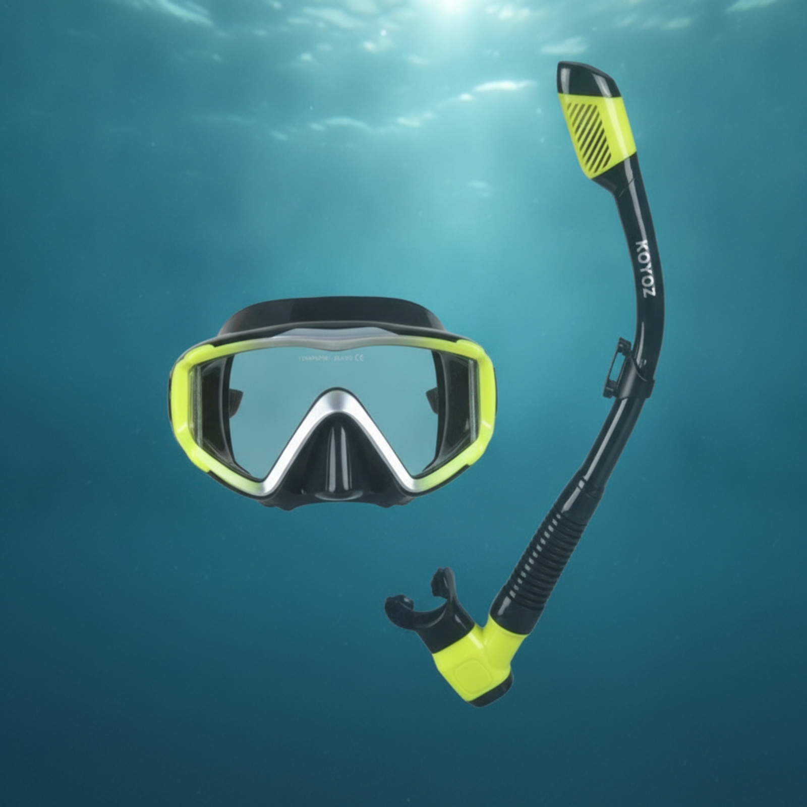 Snorkeling Set Wide-View Divin - Freediving Mask Set 评论和价格