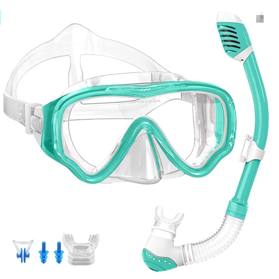 Children's Diving Mask Childre - Freediving Mask Set 评论和价格