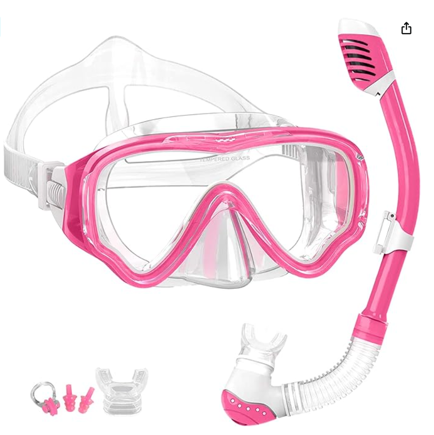 Children's Diving Mask Childre - Freediving Mask Set 评论和价格