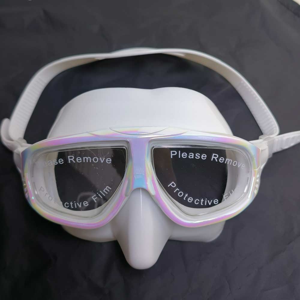 Iridescent Unisex Low-Volume F - Freediving Mask Set 评论和价格