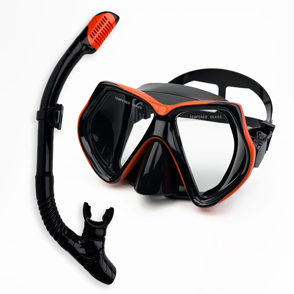 Dry Snorkel Set Diving Mask Fo - Freediving Mask Set 评论和价格