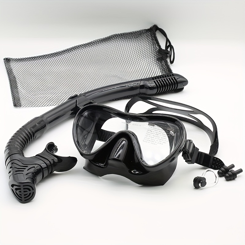 Professional Silicone Snorkeli - Freediving Mask Set 评论和价格