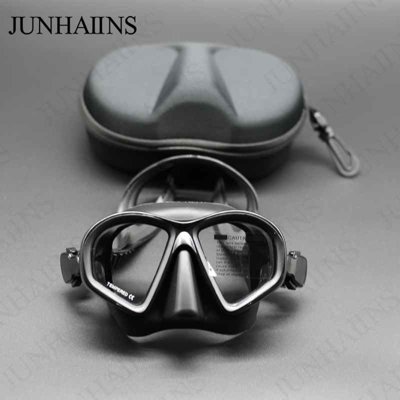 JUNHAIINS NEW Tempered Glass F - Freediving Mask Set 评论和价格