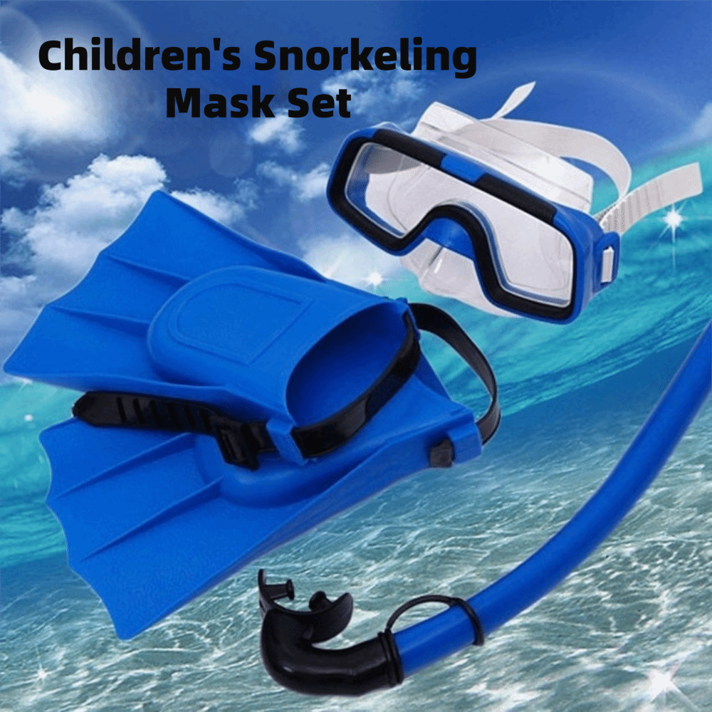 New Anti-Fog Children Diving M - Freediving Mask Set 评论和价格