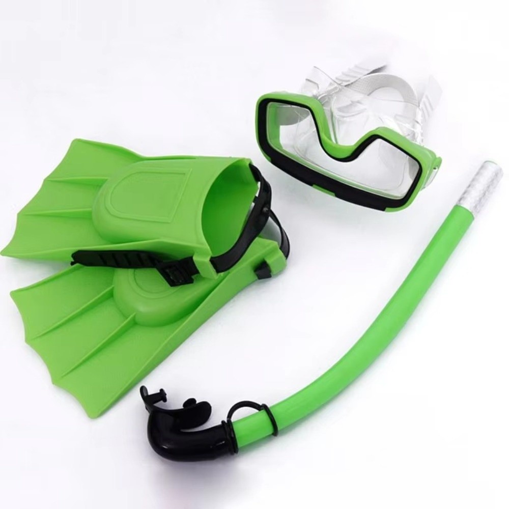 New Anti-Fog Children Diving M - Freediving Mask Set 评论和价格